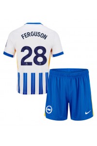 Brighton Evan Ferguson #28 Babytruitje Thuis tenue Kind 2024-25 Korte Mouw (+ Korte broeken)